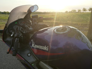 Kawasaki ZZ-R 600 mit 55.555,5 km